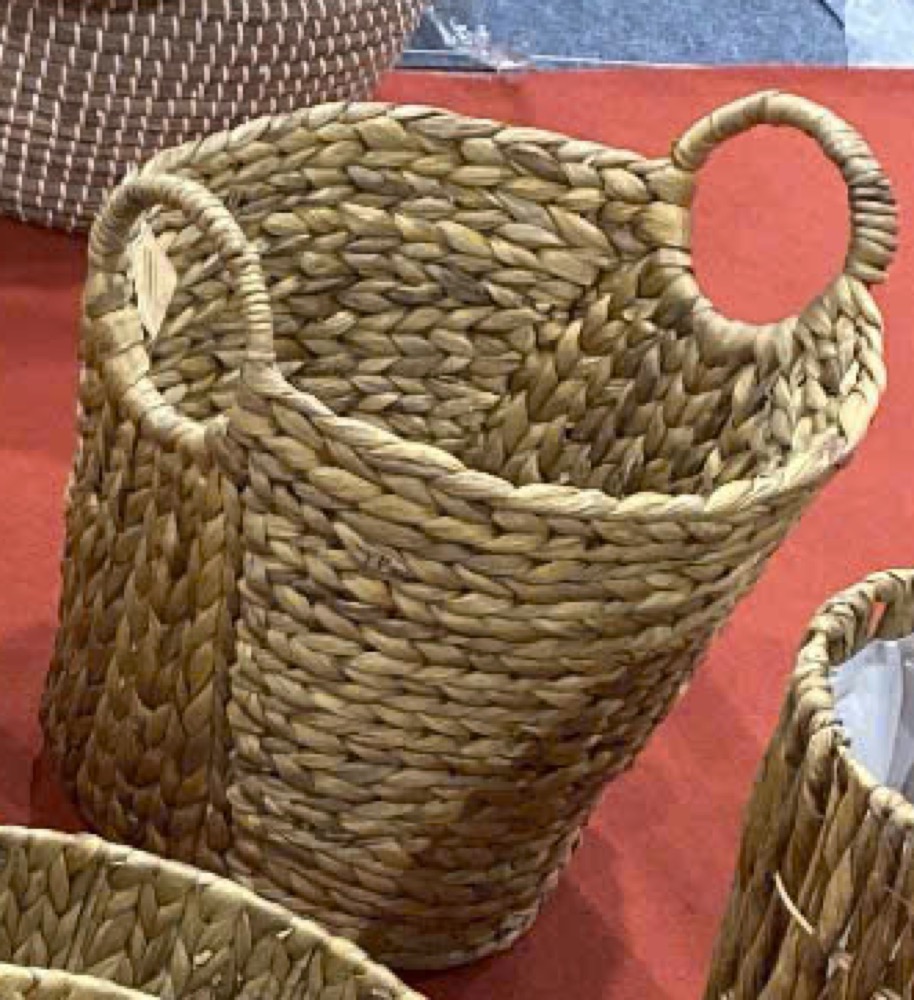 Round Hyacinth Basket