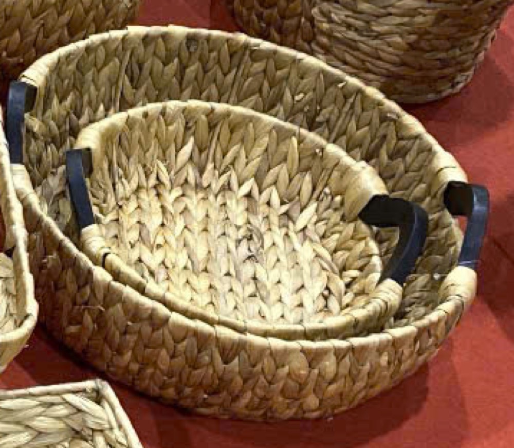 Oval Hyacinth Basket