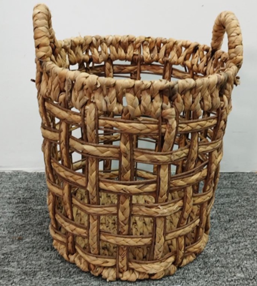 Tall Open-Weave Planter