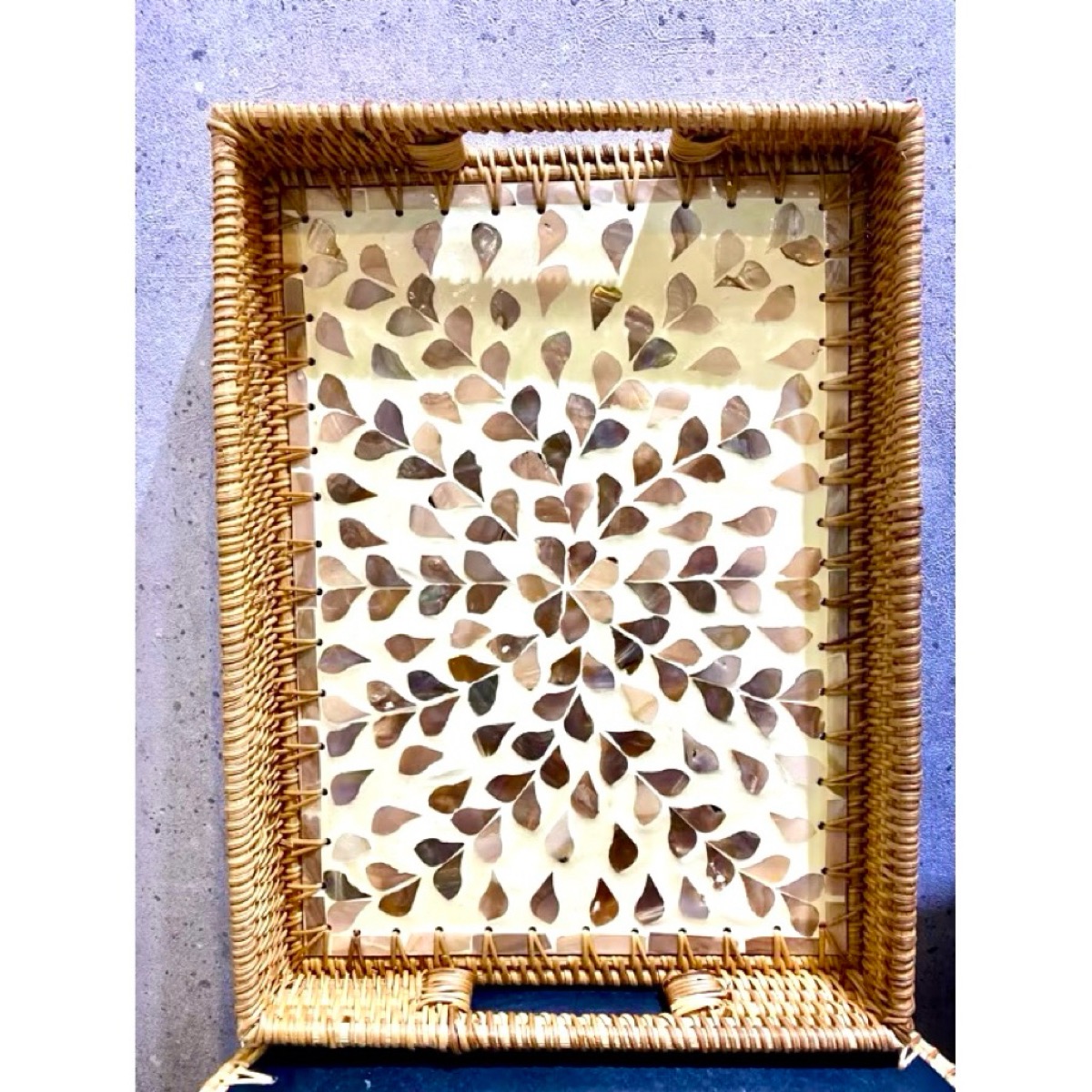 Mother-of-Pearl Inlay Tray